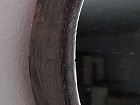 Espejo ovalado de madera abeto 