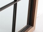 Espejo ventana hierro y madera abeto