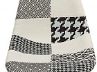 Silla Eames patchwork blanco y negro