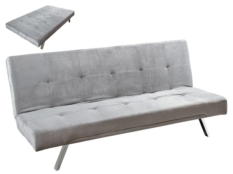 Sofá cama moderno reclinable con capacidad para tres plazas