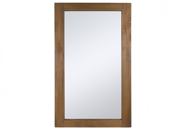 Espejo colonial de madera Amara 130x80 cm