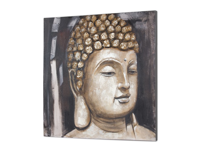 Cuadro cara de Buda al óleo Cuadros decorativos Cuadro cara de Buda al óleo Cuadros decorativos