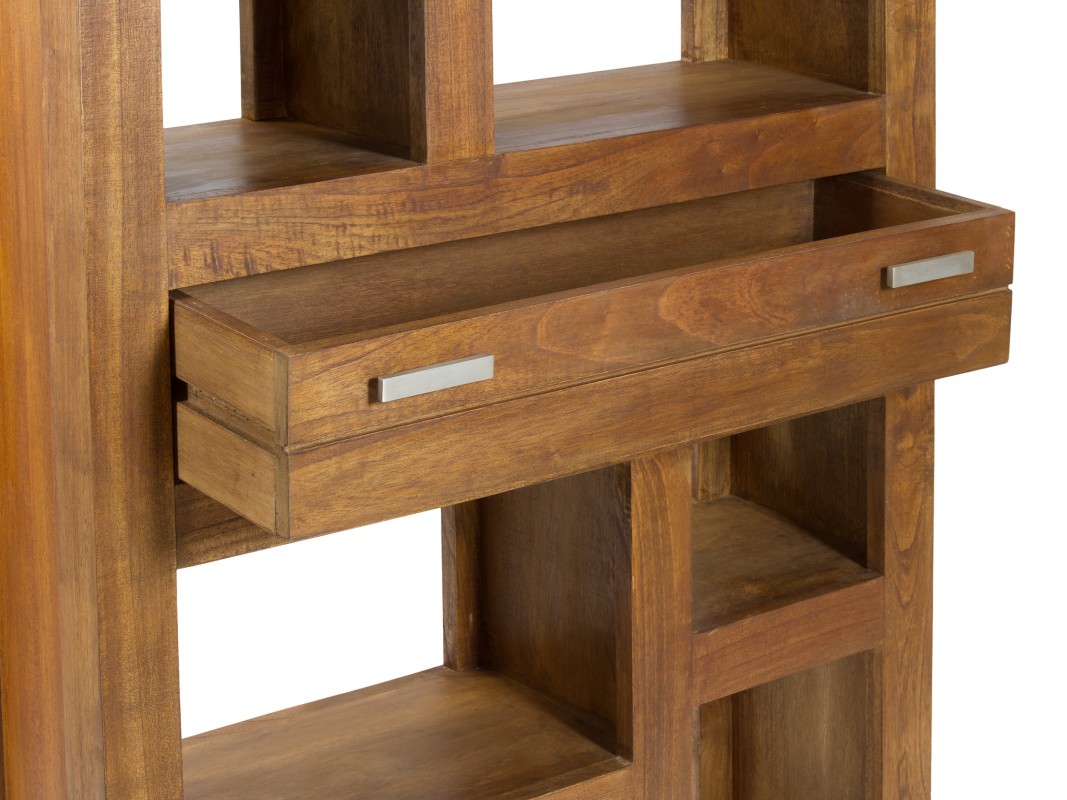 Estantería grande de madera estilo colonial - Estanterías