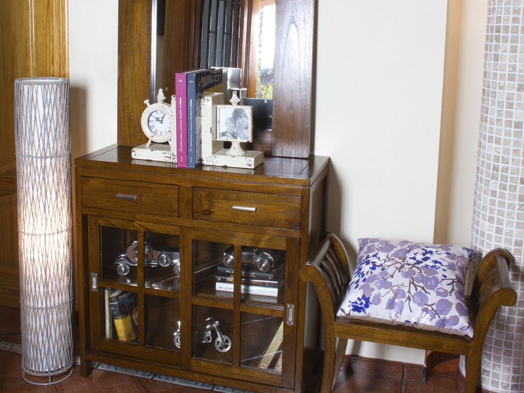 Banqueta individual de madera banquetas auxiliares