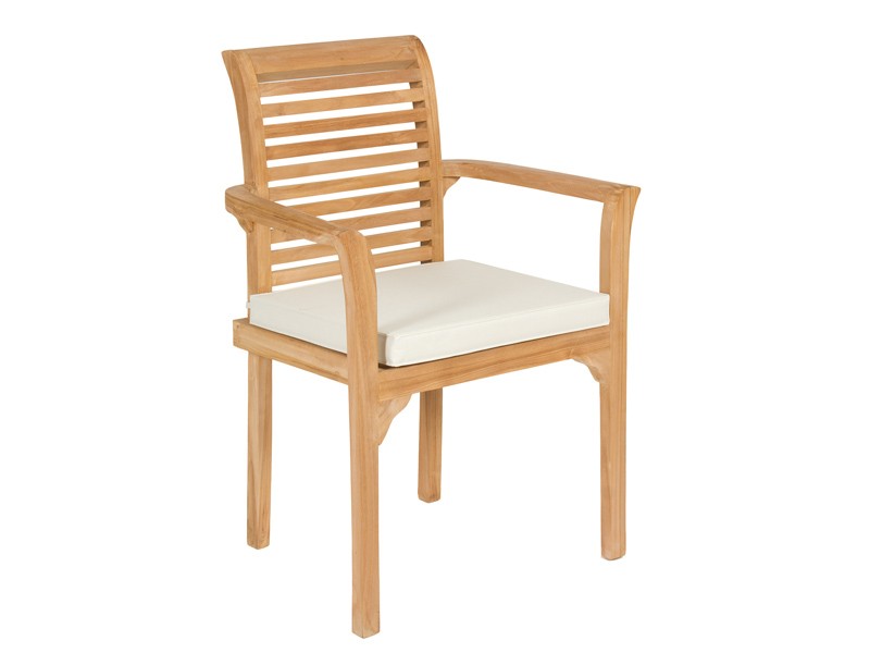 Mesa y sillas de madera para terraza - Muebles de jardín