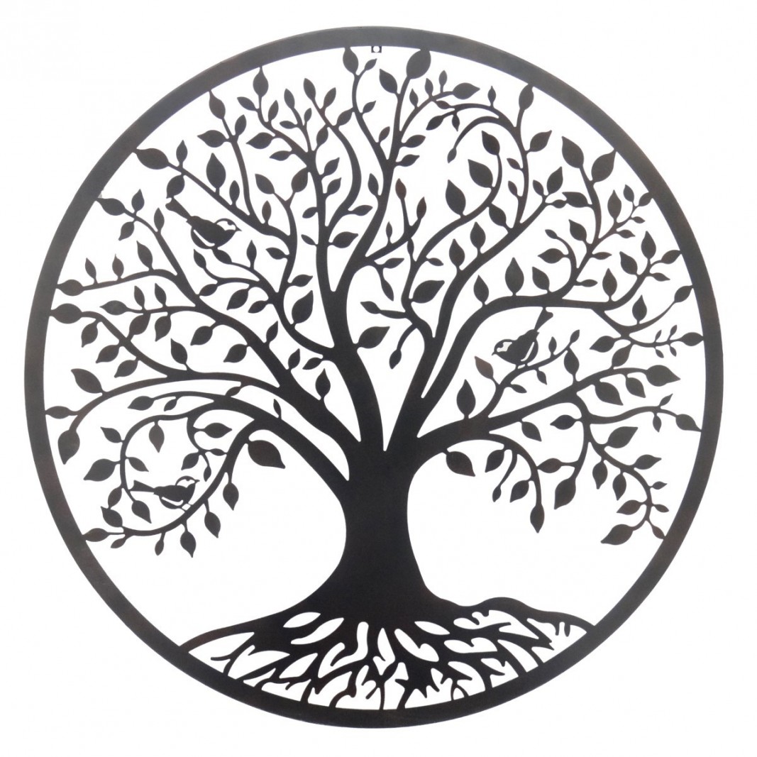 Adorno pared árbol de la vida 100 cm