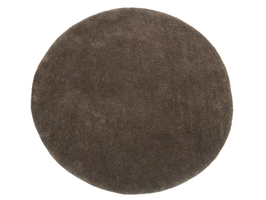 Alfombra circular acrílica - Alfombra redonda de 90x90 cm