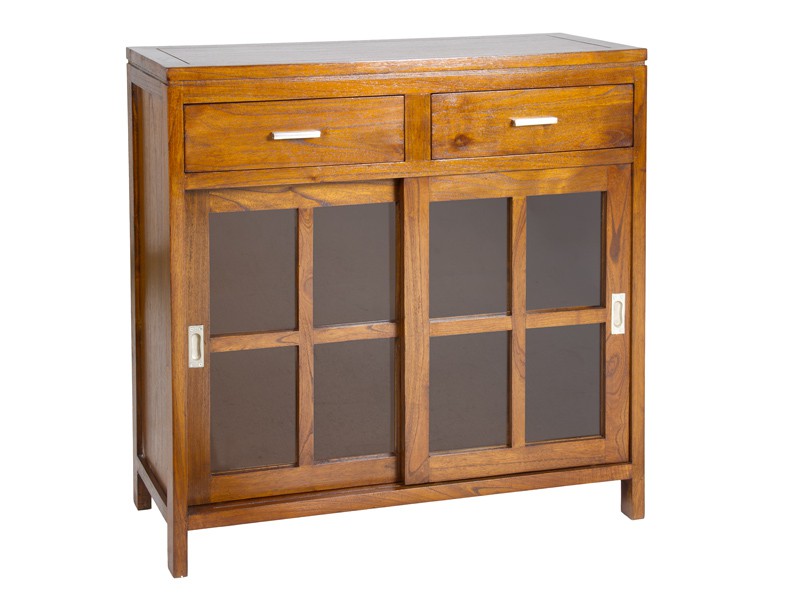 Aparador pequeño de madera estilo rústico Muebles salón Armario Indoor Casero Paso A Paso ~ Aparador pequeño de madera estilo rústico Muebles salón