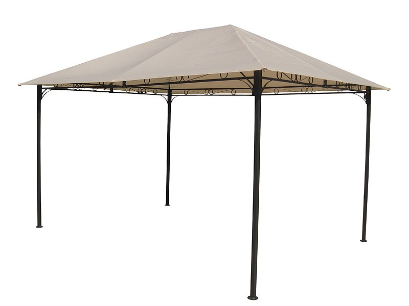 Carpa para terraza y jardín de aluminio y poliéster