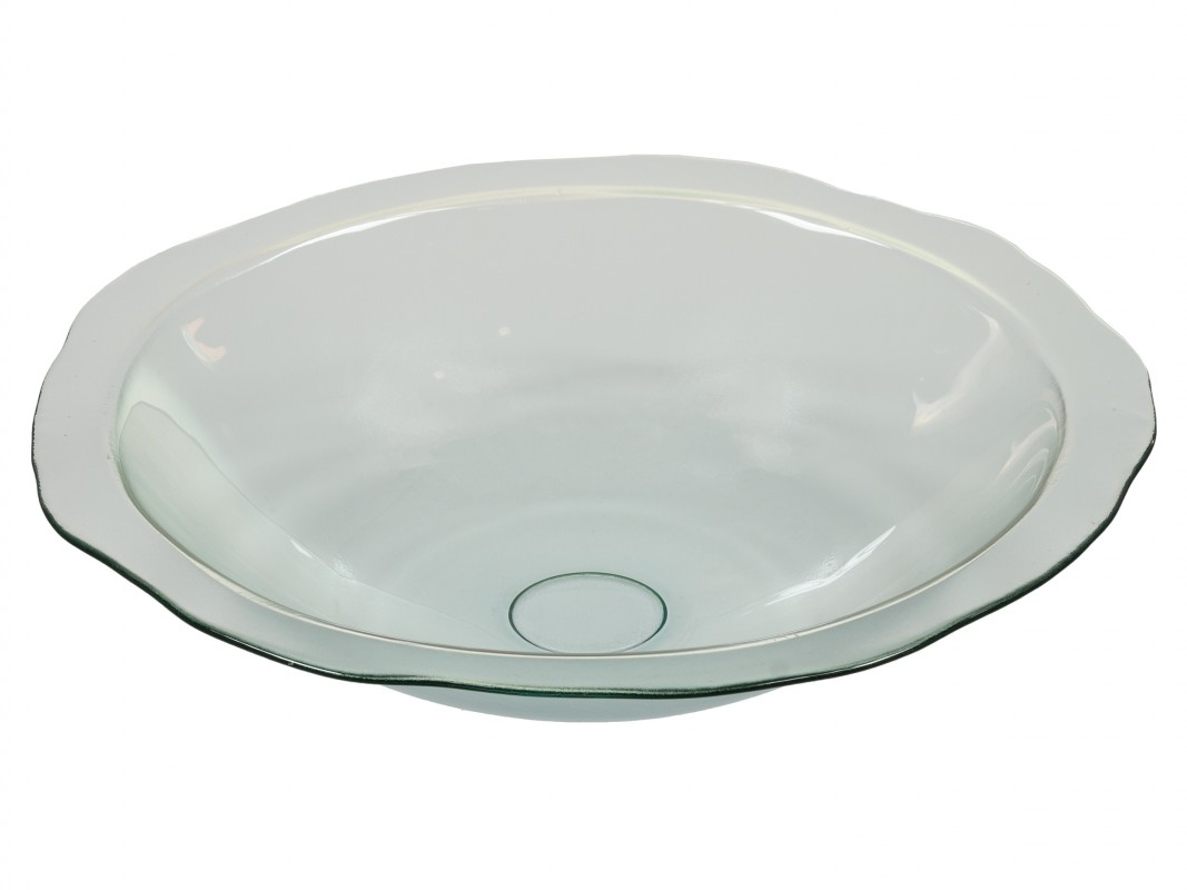 Centro mesa liso transparente