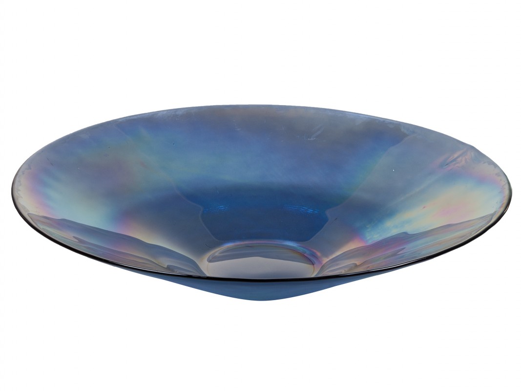 Centro plato Polonia azul