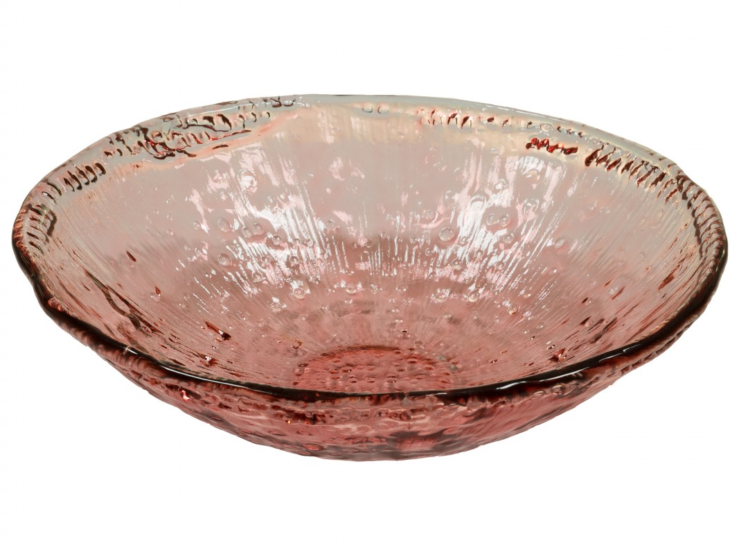 Centro mesa rústico rojo 31x31 cm