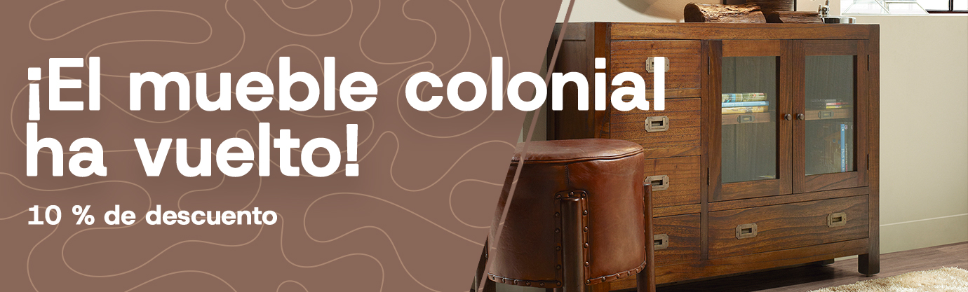 ¡El mueble colonial ha vuelto!