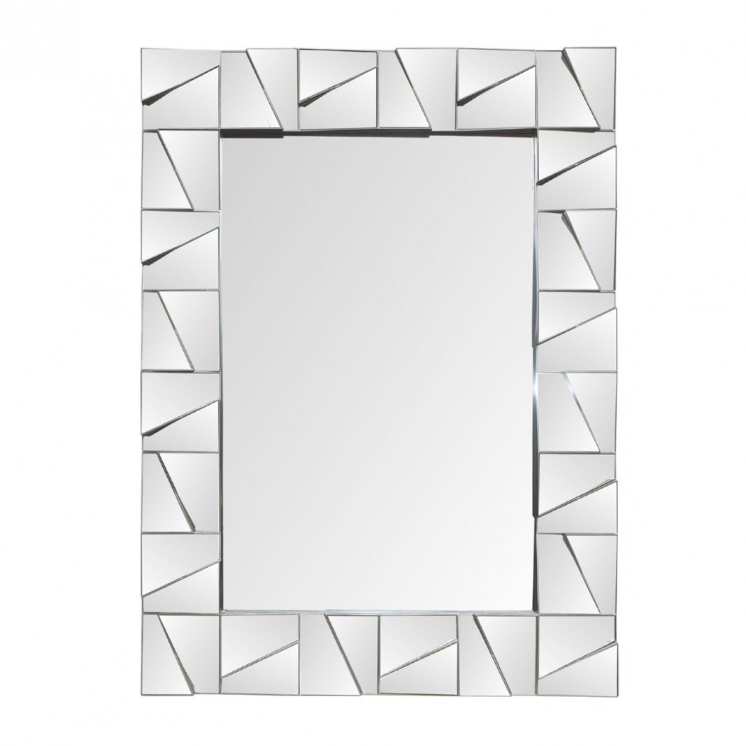 Espejo marco cristal decorado