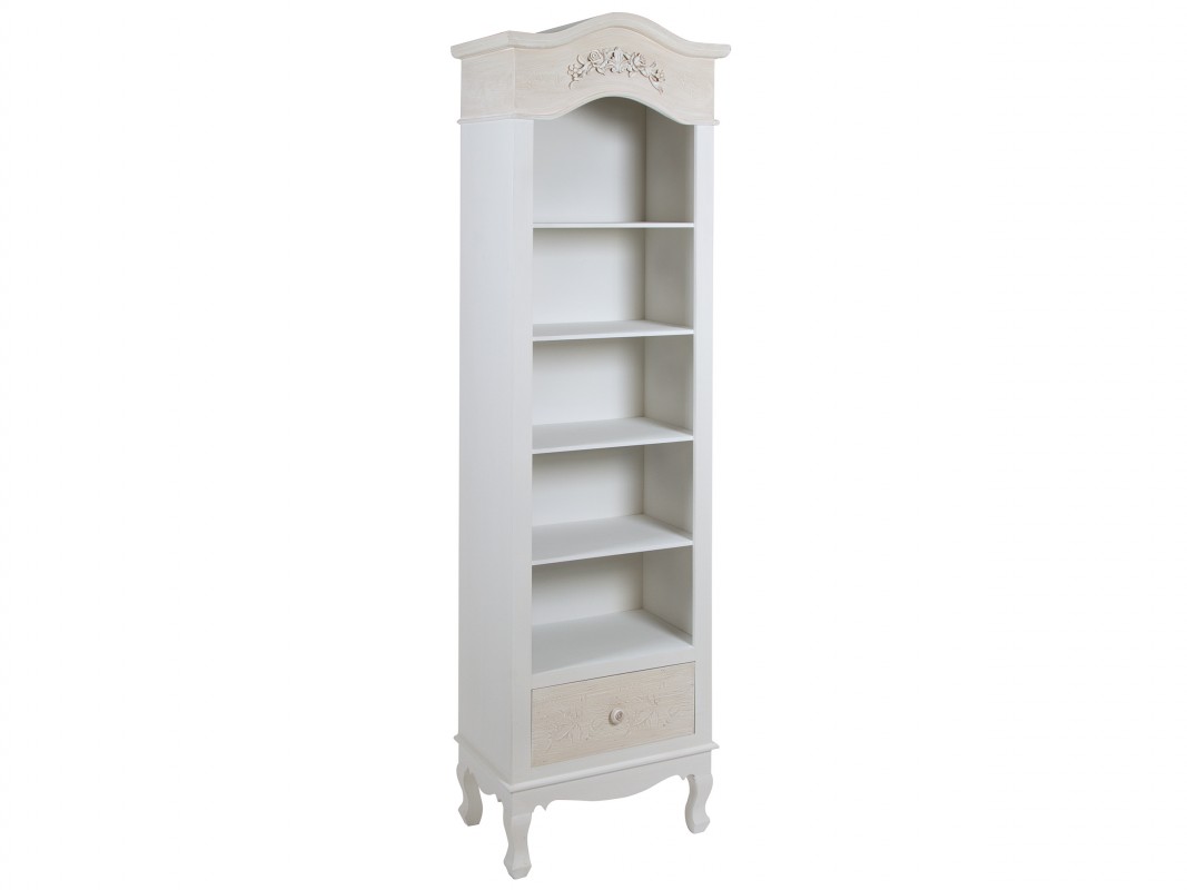 21x46x30cm blanco Cajones-estantería de pared estante Dinant Shabby-look vintage 