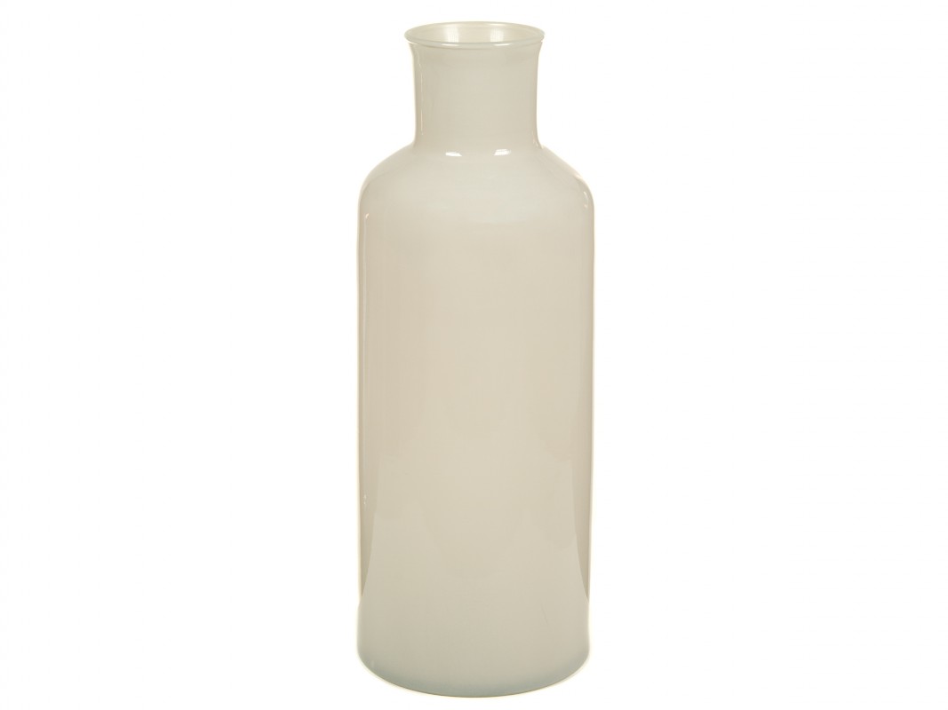 Jarrón cristal Thai blanco 48 cm