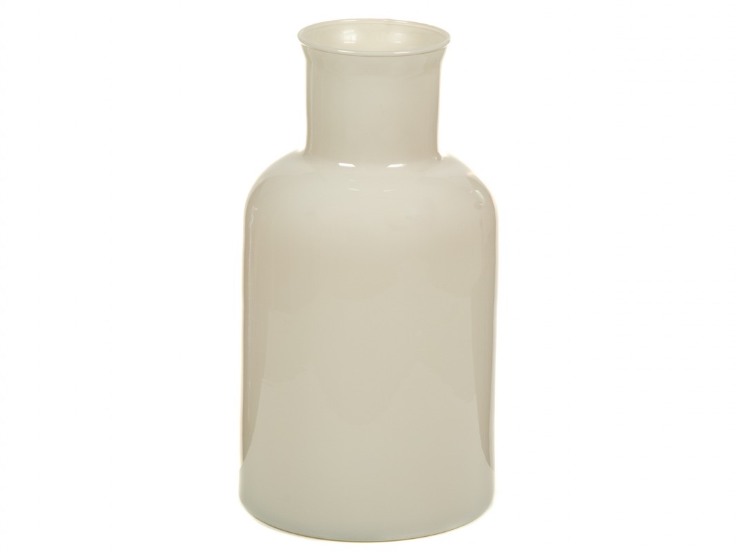 Jarrón cristal Thai blanco 33 cm