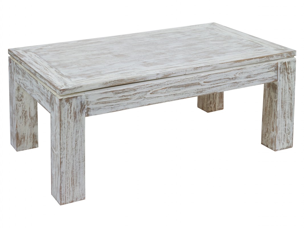 Pomo Madera Decorativo Blanco decapado 452 - Manistil