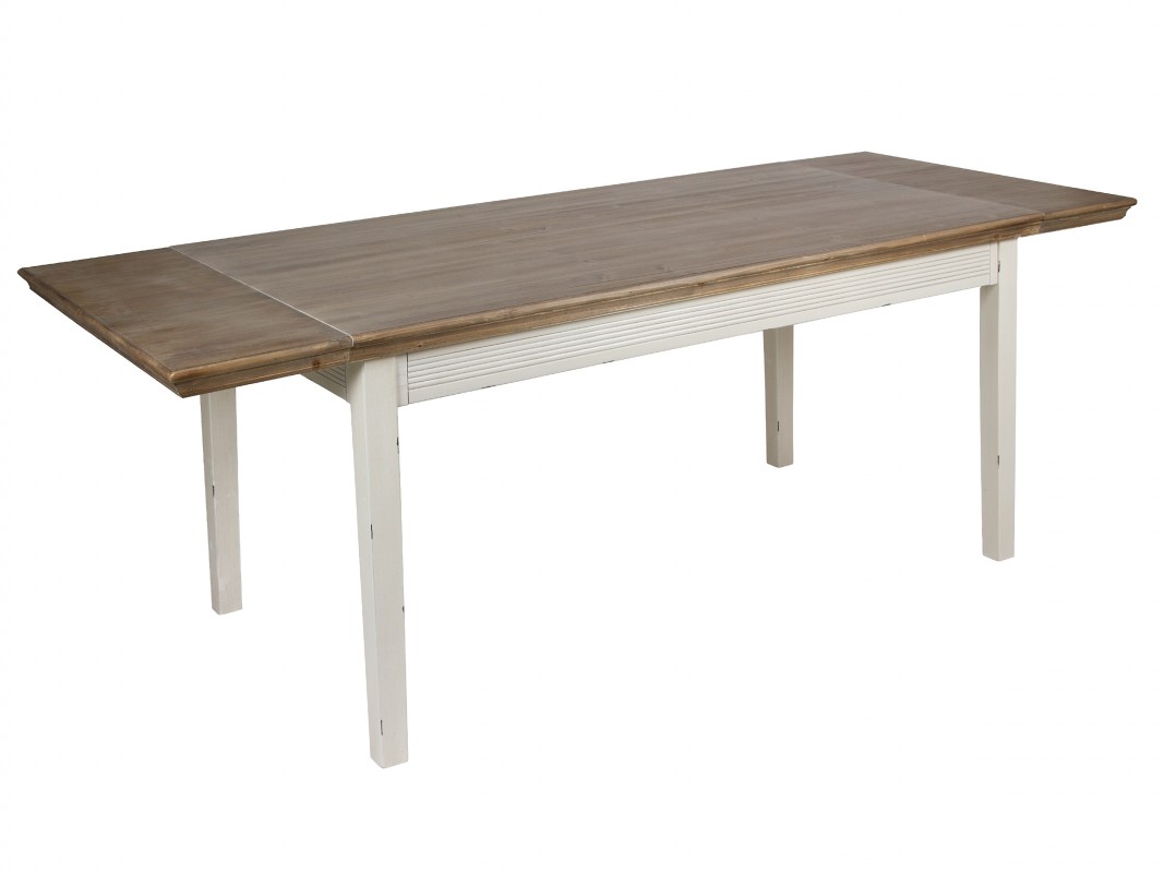 Mesa comedor extensible vintage Lauren