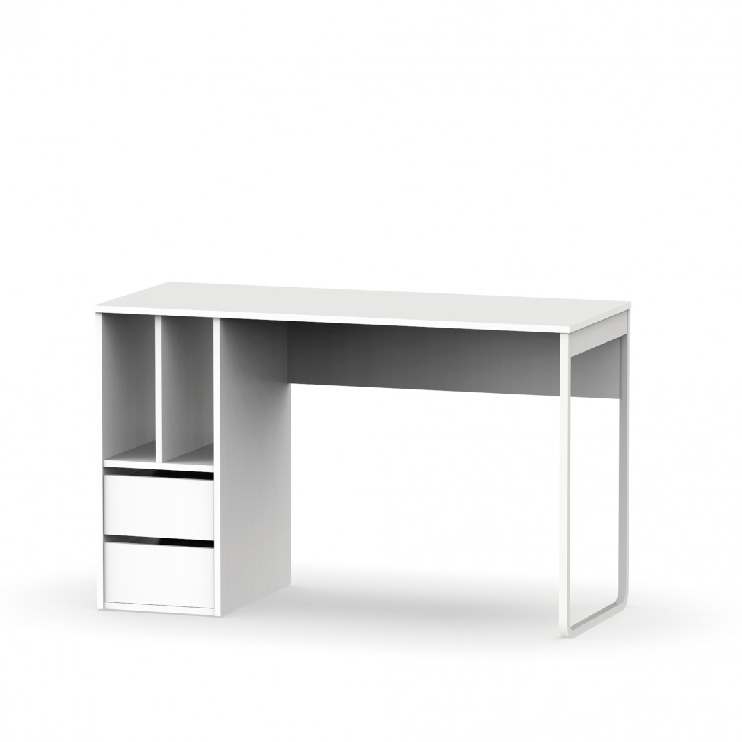 Mesa de escritorio Blanca (L x An x Al: 50 x 90 x 74 cm)