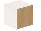 Cajonera blanca lacada estilo moderno