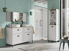 Armario columna vintage color blanco