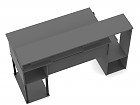 Mesa gamer combinada en madera y metal
