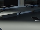 Mesa gamer combinada en madera y metal
