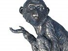 Figura mono de resina altura 107 cm
