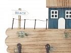 Perchero 3 ganchos casa azul en la playa