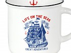 Mug de porcelana barco náutico Life of the Seas