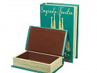 Set 2 caja decorativas Barcelona formato libro