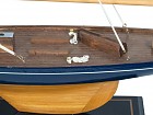 Maqueta de barco velero de madera