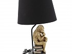 Lámpara mesa de mono pensador