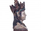 Busto de Buda de resina en colores