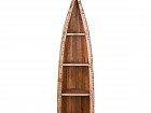 Estantería madera rústica forma barco