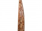 Estantería madera rústica forma barco