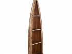 Estantería madera rústica forma barco