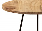Set de dos mesas madera y metal