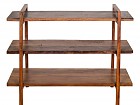 Estantería pequeña de madera 3 estantes