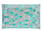 Bandeja mosaico vidrio azul