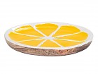 Plato madera Limón 
