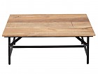 Mesa auxiliar madera de Acacia