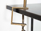 Lámpara foco industrial con agarre para mesa