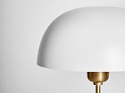 Lámpara de mesa clásica con forma champiñón