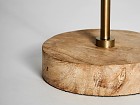Lámpara de mesa clásica con forma champiñón