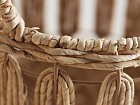 Juego dos cestos de fibra natural