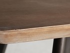 Mesa comedor madera de Abeto y patas de hierro