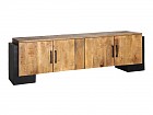 Mueble TV madera de Mango con puertas 