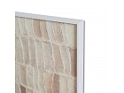 Cuadro texturas tonos tierra 60x80cm
